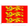 Флаг Верхней Нормандии 90 * 150см 100% полиэстер